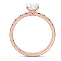 Oval Pave Presya Ring