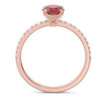 Oval Pave Presya Ring