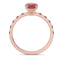 Oval Pave Presya Ring
