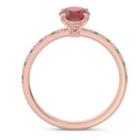 Oval Pave Presya Ring