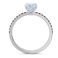 Oval Pave Presya Ring