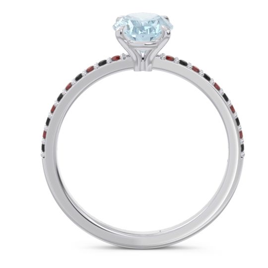 Oval Pave Presya Ring