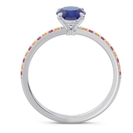 Oval Pave Presya Ring