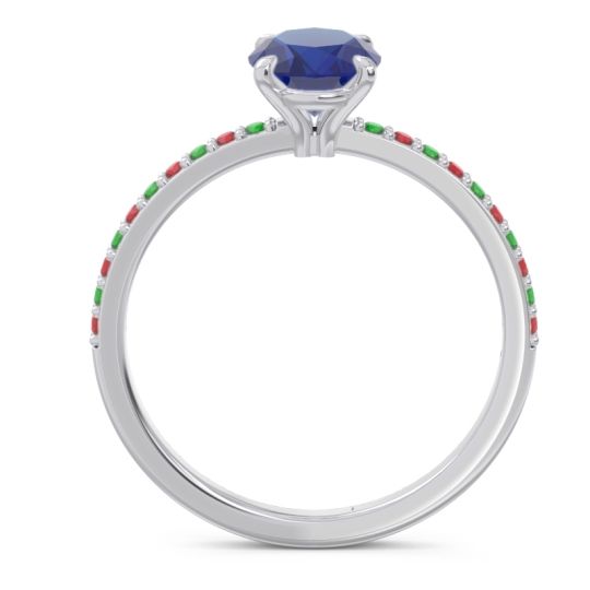 Oval Pave Presya Ring