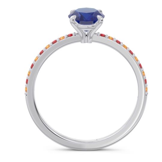 Oval Pave Presya Ring