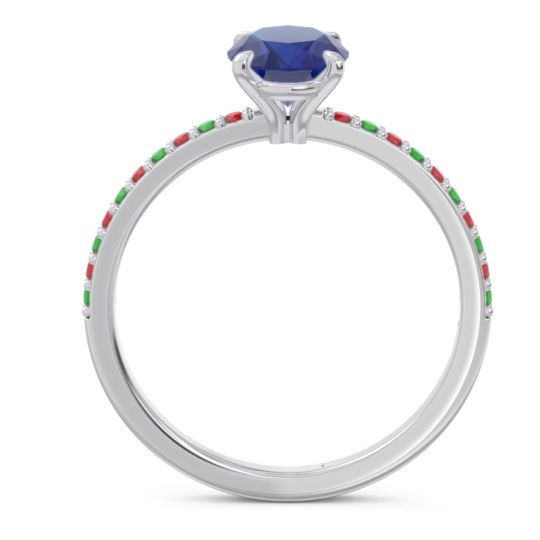 Oval Pave Presya Ring