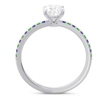 Oval Pave Presya Ring