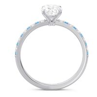 Oval Pave Presya Ring