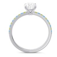 Oval Pave Presya Ring