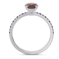 Oval Pave Presya Ring