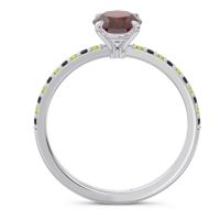Oval Pave Presya Ring