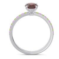 Oval Pave Presya Ring