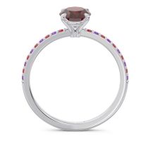 Oval Pave Presya Ring