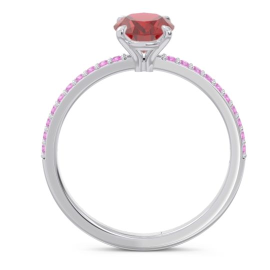 Oval Pave Presya Ring