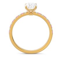 Oval Pave Presya Ring