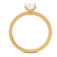 Oval Pave Presya Ring