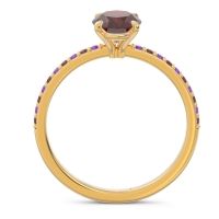 Oval Pave Presya Ring