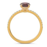 Oval Pave Presya Ring