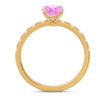 Oval Pave Presya Ring