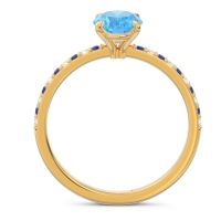 Oval Pave Presya Ring