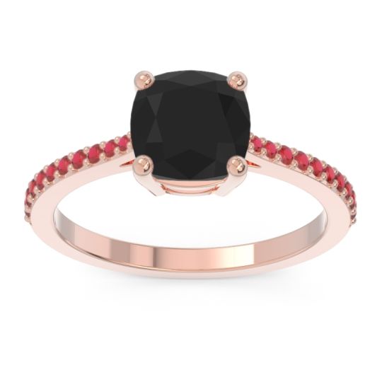 Pave Cushion Opaza Ring