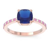 Pave Cushion Opaza Ring