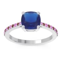 Pave Cushion Opaza Ring