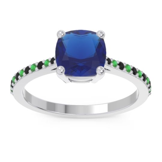 Pave Cushion Opaza Ring