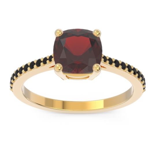 Pave Cushion Opaza Ring