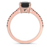 Pave Cushion Opaza Ring