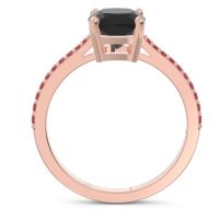 Pave Cushion Opaza Ring