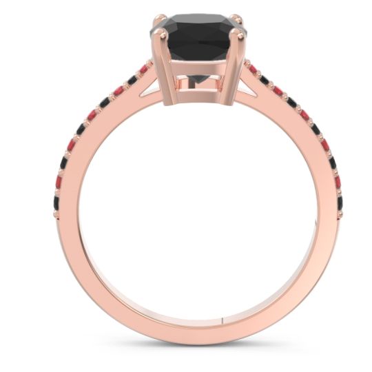 Pave Cushion Opaza Ring
