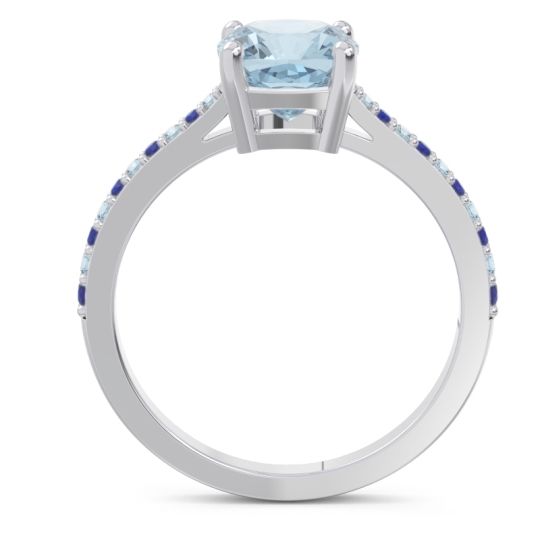 Pave Cushion Opaza Ring