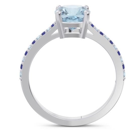 Pave Cushion Opaza Ring