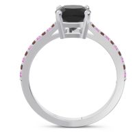 Pave Cushion Opaza Ring