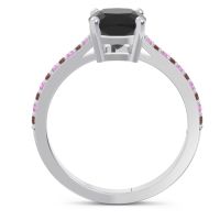 Pave Cushion Opaza Ring