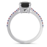 Pave Cushion Opaza Ring