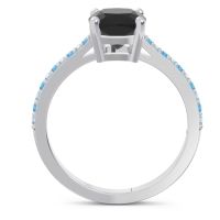 Pave Cushion Opaza Ring