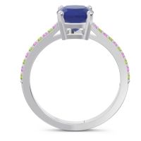 Pave Cushion Opaza Ring