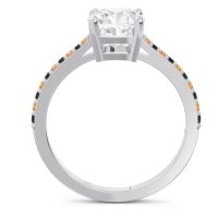 Pave Cushion Opaza Ring