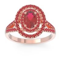 Halo Pave Duli Ring