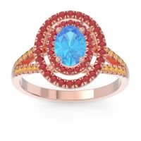 Halo Pave Duli Ring