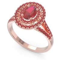Halo Pave Duli Ring
