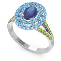 Halo Pave Duli Ring