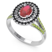 Halo Pave Duli Ring