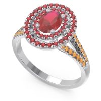 Halo Pave Duli Ring