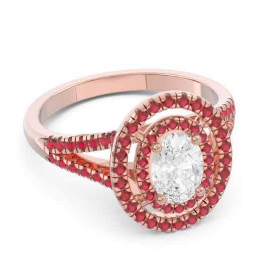 Halo Pave Duli Ring