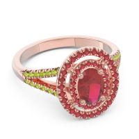 Halo Pave Duli Ring