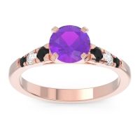 Cathedral Pave Sari Ring