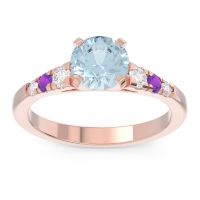 Cathedral Pave Sari Ring